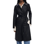 Desigual Black Polyethylene Coat Desigual