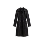 Desigual Black Polyethylene Coat Desigual