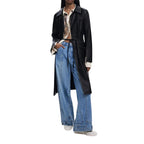 Desigual Black Polyethylene Coat Desigual