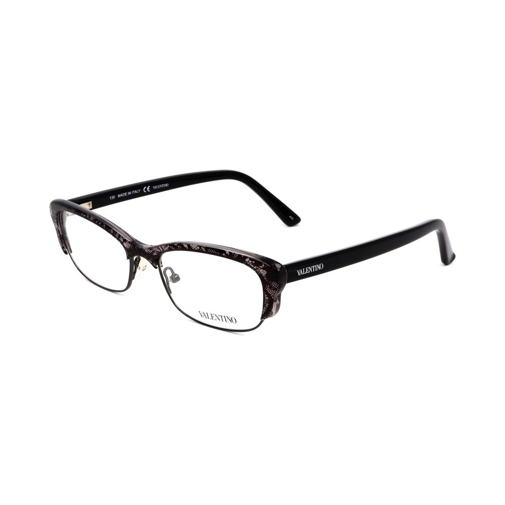 Valentino Gray Metal Glasses Frames