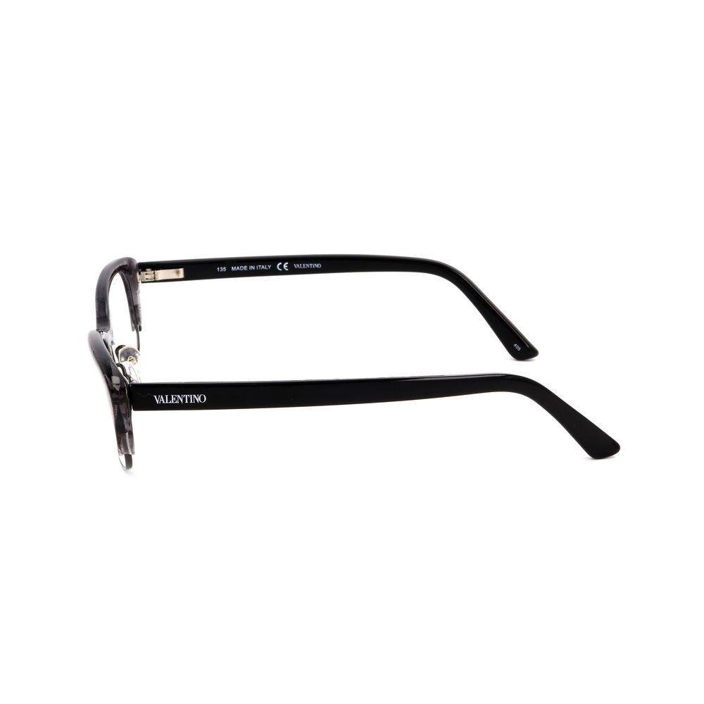 Valentino Gray Metal Glasses Frames