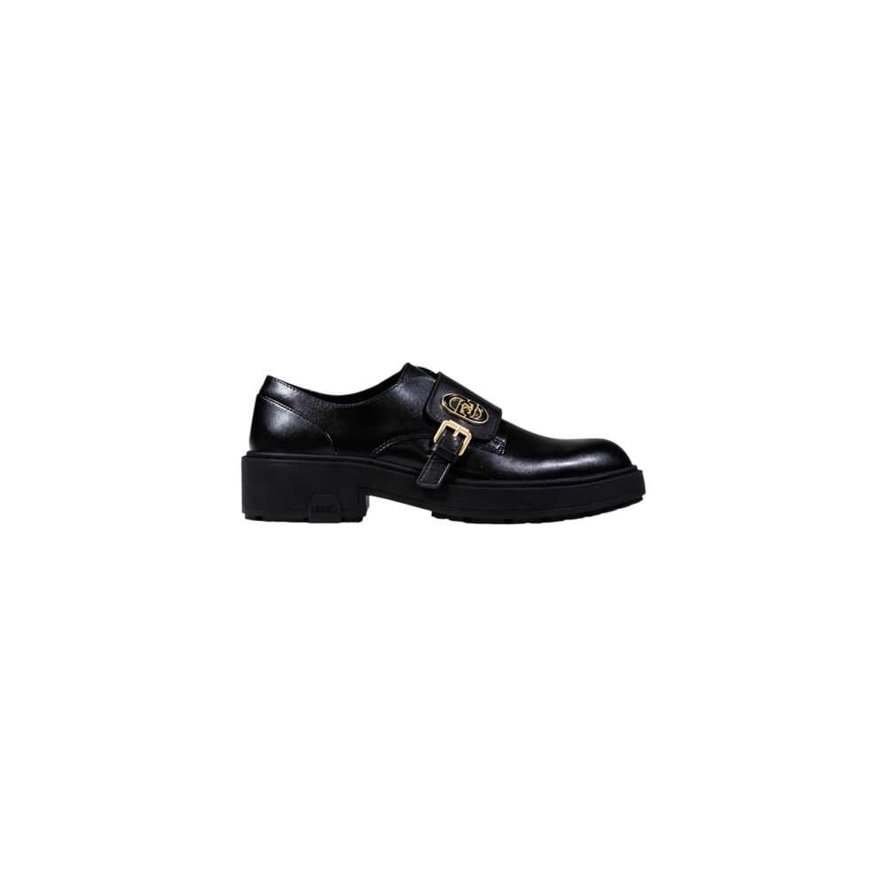 Liu Jo Black Artificial Leather Platform Pumps Liu Jo
