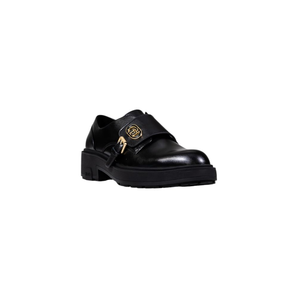 Liu Jo Black Artificial Leather Platform Pumps Liu Jo