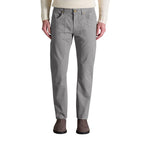 Jeckerson Gray Cotton Skinny Pants