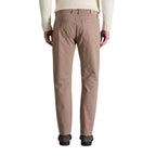 Jeckerson Beige Cotton Skinny Pants Jeckerson