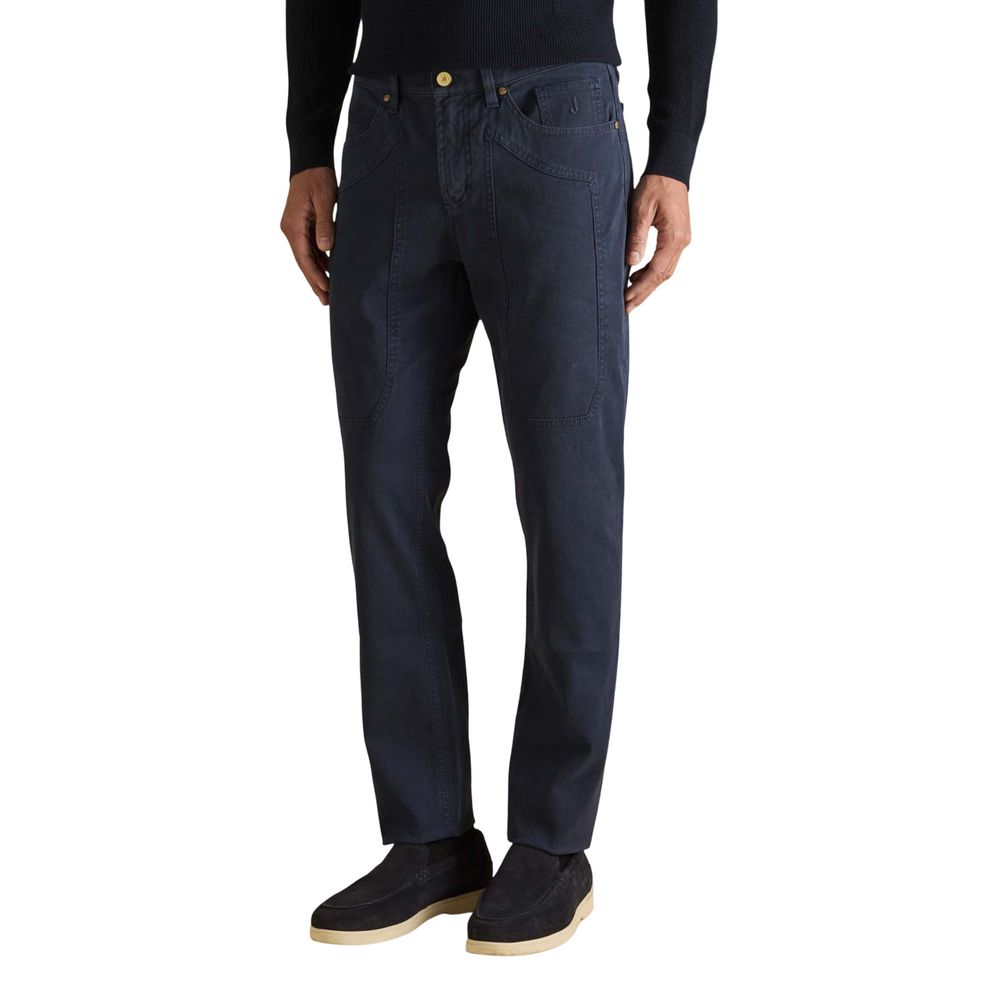 Jeckerson Blue Cotton Skinny Jeans Jeckerson