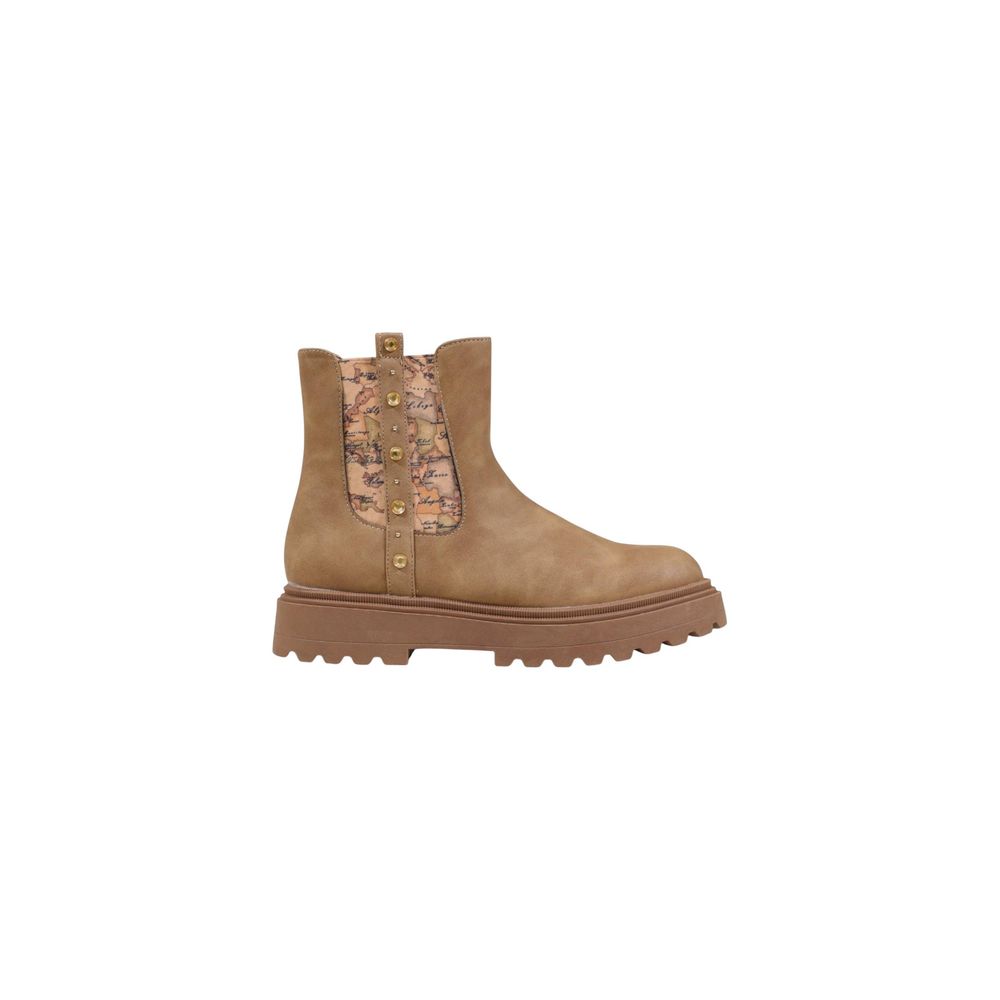 Alviero Martini Prima Classe Beige Polyethylene Ankle Boots Alviero Martini Prima Classe