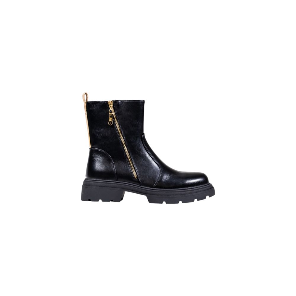 Alviero Martini Prima Classe Black Polyethylene Ankle Boots Alviero Martini Prima Classe