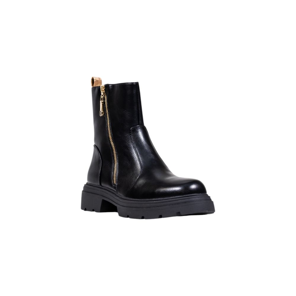 Alviero Martini Prima Classe Black Polyethylene Ankle Boots Alviero Martini Prima Classe