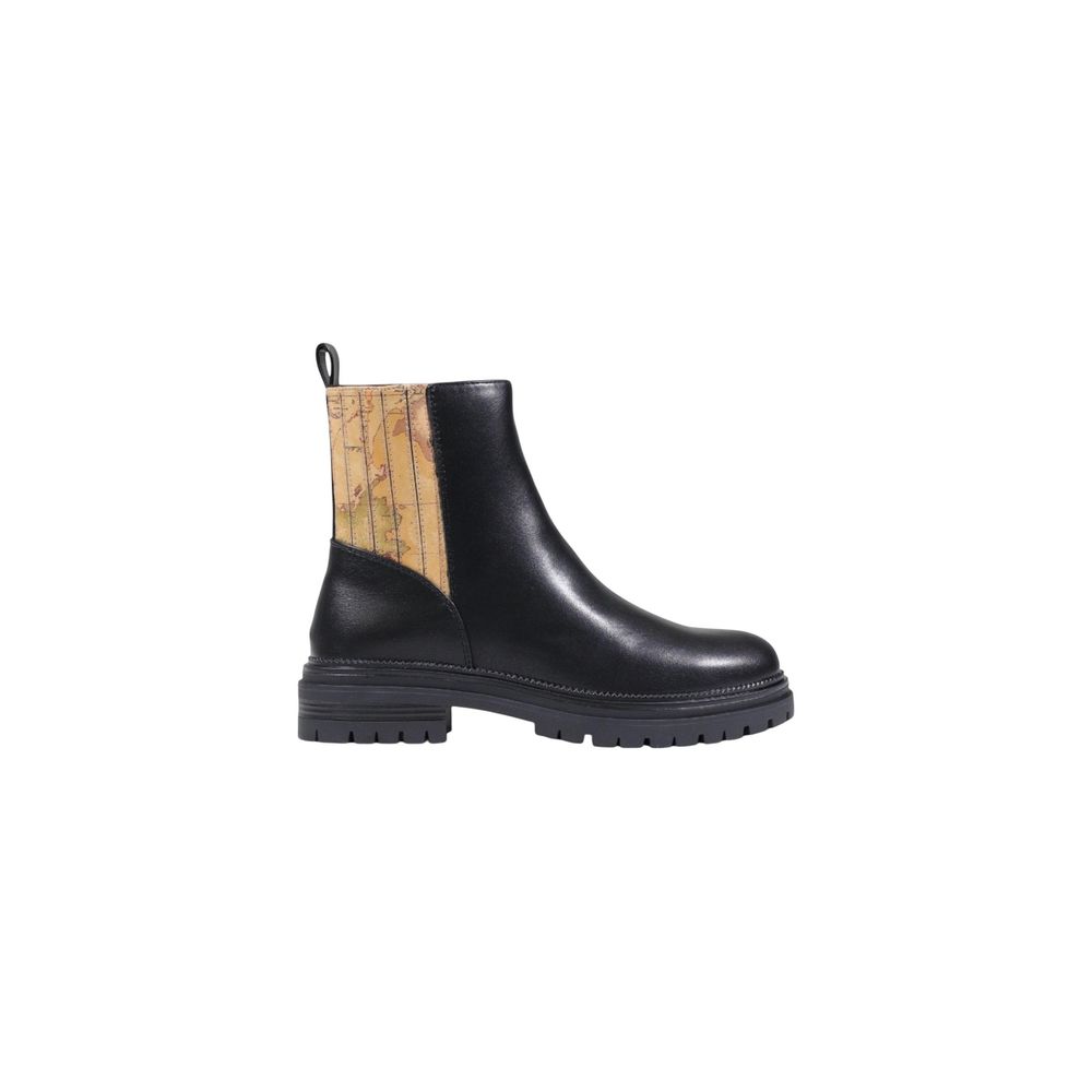 Alviero Martini Prima Classe Black Polyethylene Ankle Boots Alviero Martini Prima Classe