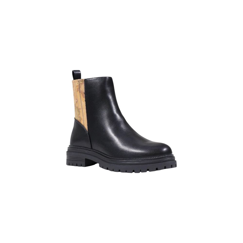 Alviero Martini Prima Classe Black Polyethylene Ankle Boots Alviero Martini Prima Classe