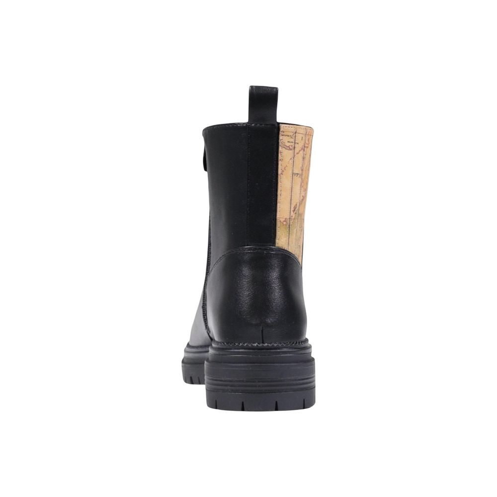 Alviero Martini Prima Classe Black Polyethylene Ankle Boots Alviero Martini Prima Classe