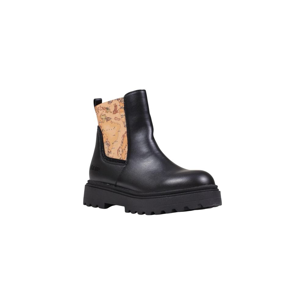 Alviero Martini Prima Classe Black Polyethylene Ankle Boots Alviero Martini Prima Classe
