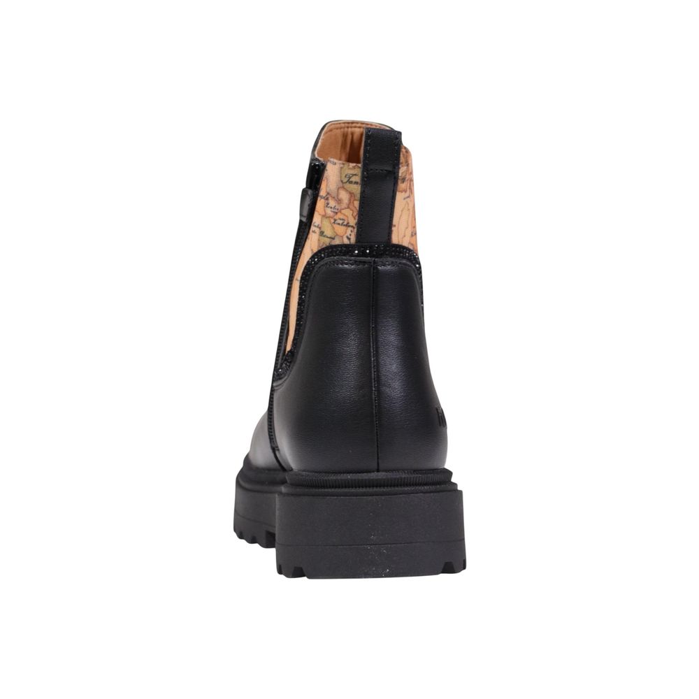 Alviero Martini Prima Classe Black Polyethylene Ankle Boots Alviero Martini Prima Classe
