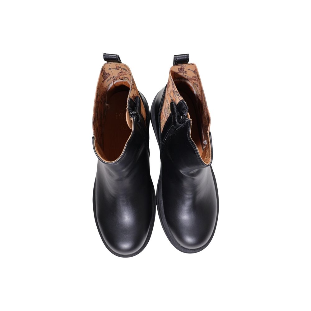 Alviero Martini Prima Classe Black Polyethylene Ankle Boots Alviero Martini Prima Classe