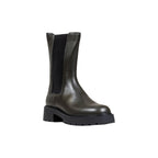 Calvin Klein Jeans Gray Leather Ankle Boots
