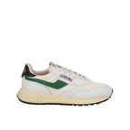 Autry White Leather Low Top Sneakers
