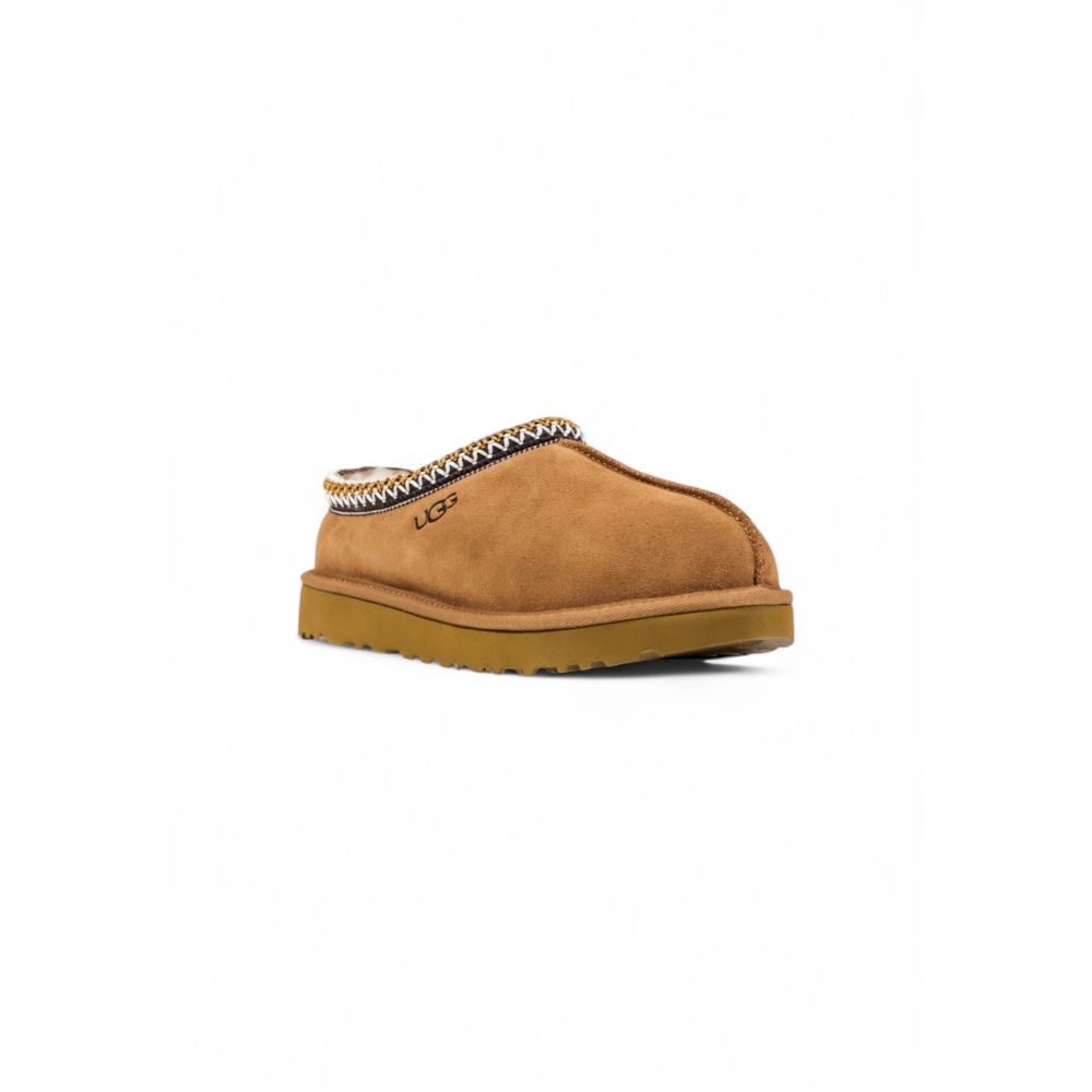 UGG Beige Leather Ankle Boots UGG