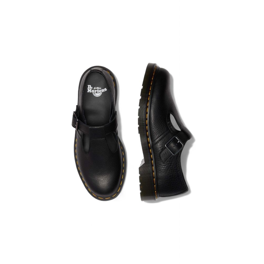 Dr. Martens Black Leather Platform Pumps Dr. Martens
