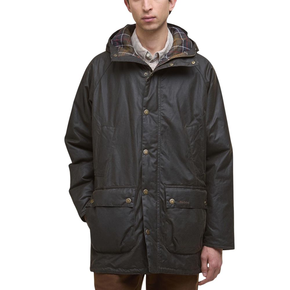 Barbour Green Cotton Parka - Eljoys Fashion 