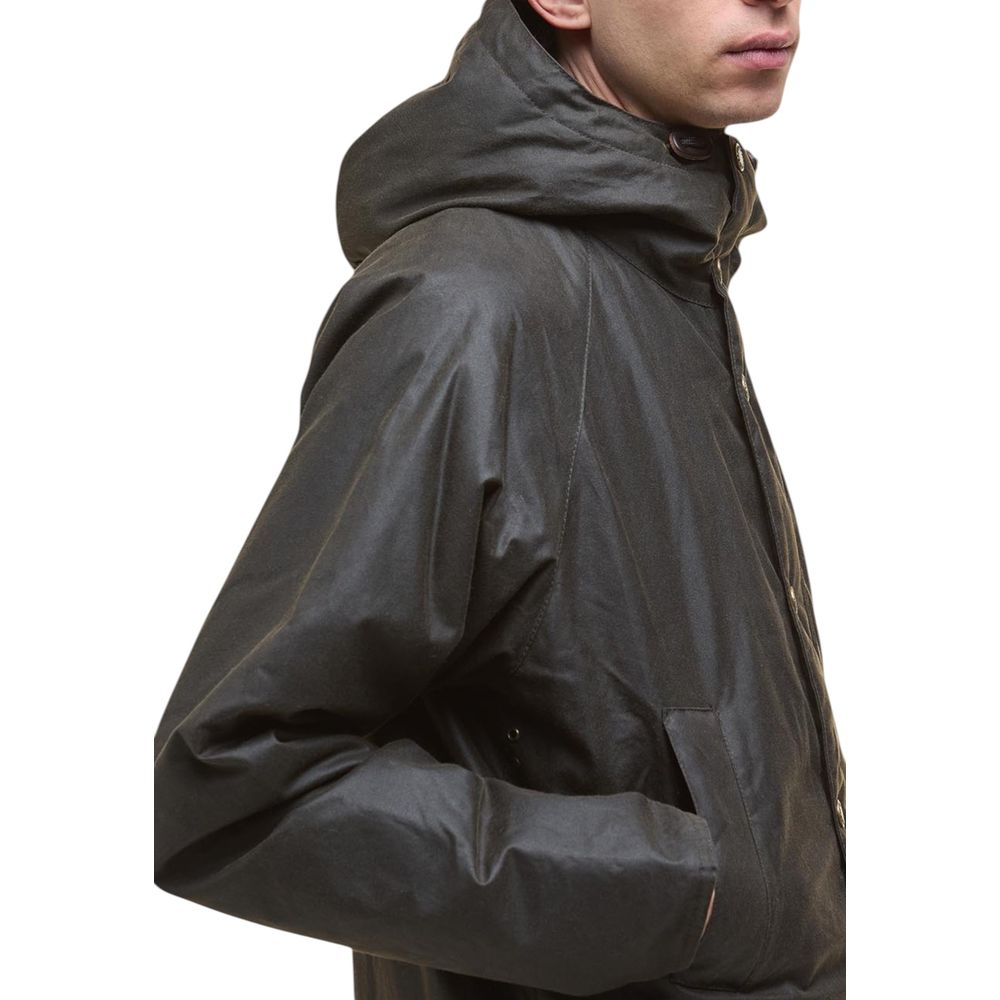 Barbour Green Cotton Parka - Eljoys Fashion 
