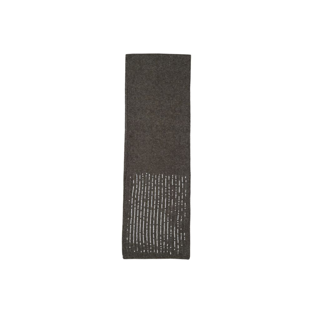 Pieces Bicolor Recycled Polyester Scarf Pieces