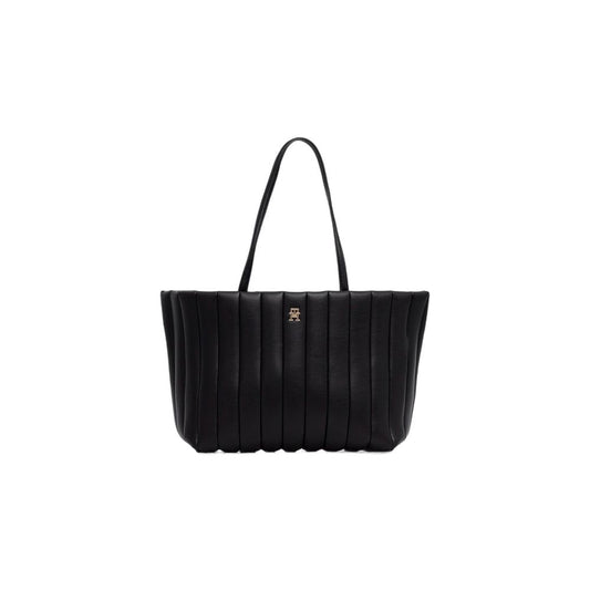Tommy Hilfiger Black Polyethylene Handbag Tommy Hilfiger