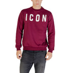 Icon Bordeaux Cotton Sweatshirt
