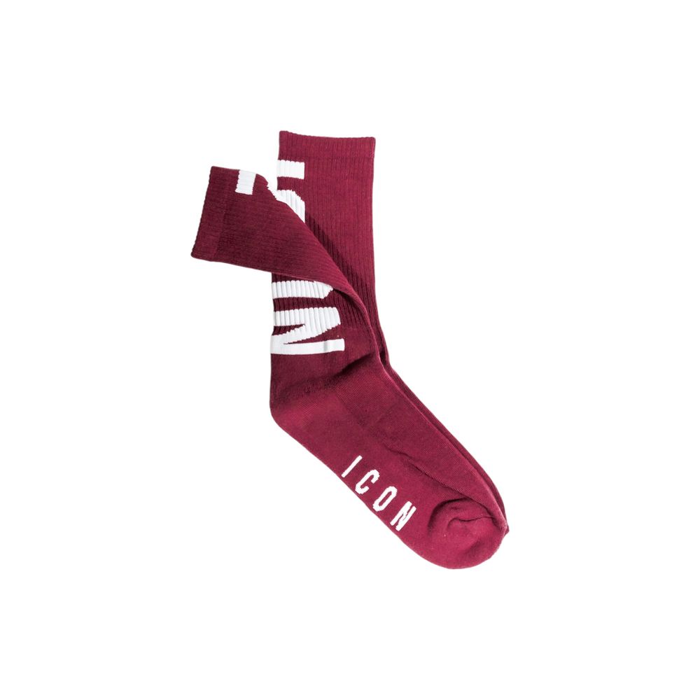 Icon Bordeaux Cotton Socks Icon