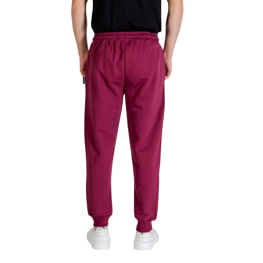Icon Bordeaux Cotton Joggers Workout Pants