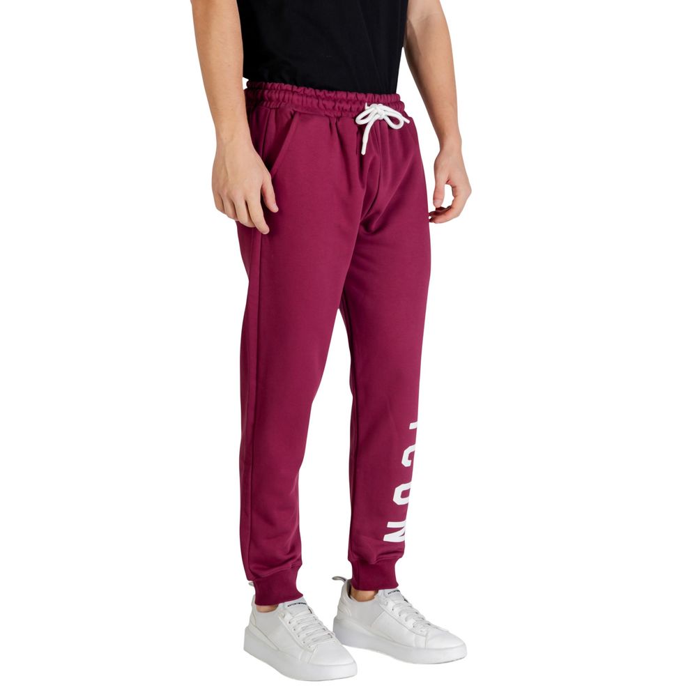Icon Bordeaux Cotton Joggers Workout Pants