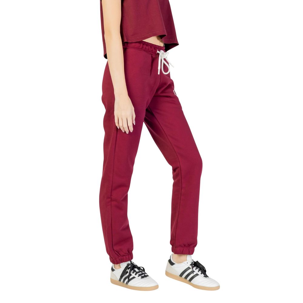Icon Bordeaux Cotton Joggers Workout Pants