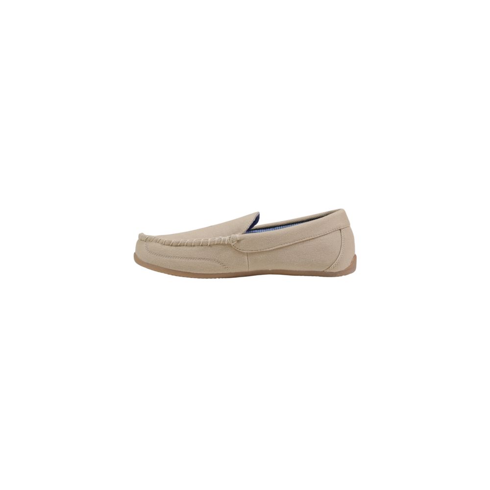 Ralph Lauren Beige Textile Slippers Ralph Lauren
