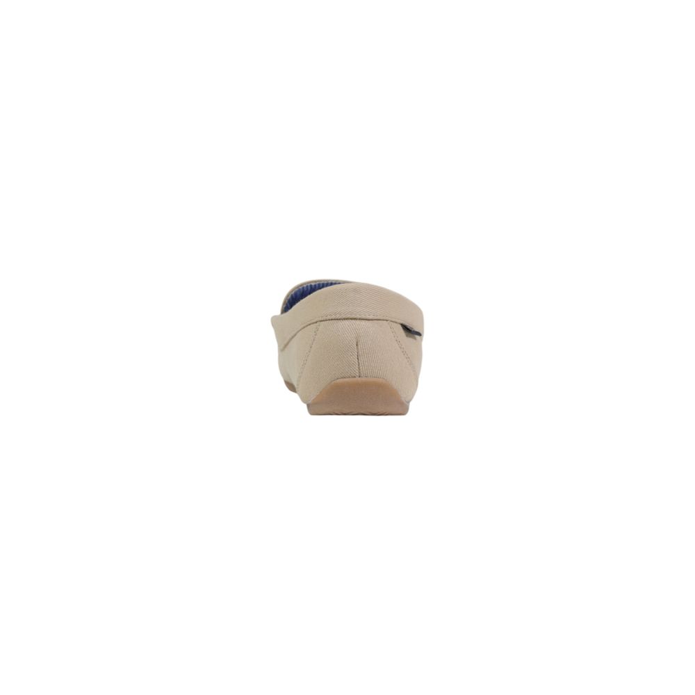 Ralph Lauren Beige Textile Slippers Ralph Lauren