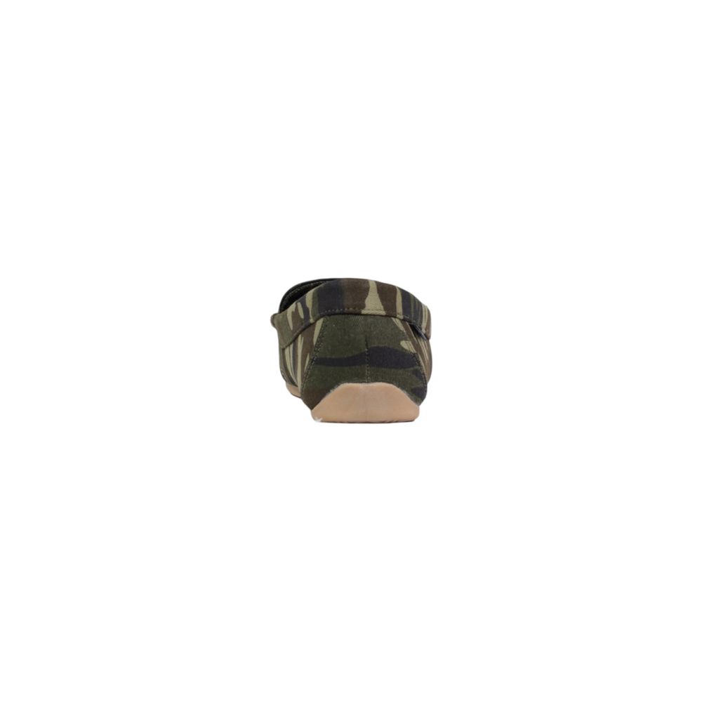 Ralph Lauren Green Textile Slippers Ralph Lauren