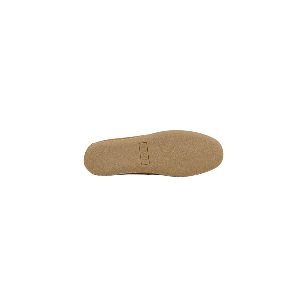 Ralph Lauren Brown Suede Leather Slippers Ralph Lauren