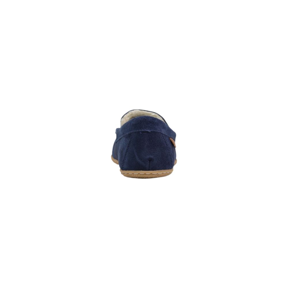 Ralph Lauren Blue Suede Leather Slippers Ralph Lauren