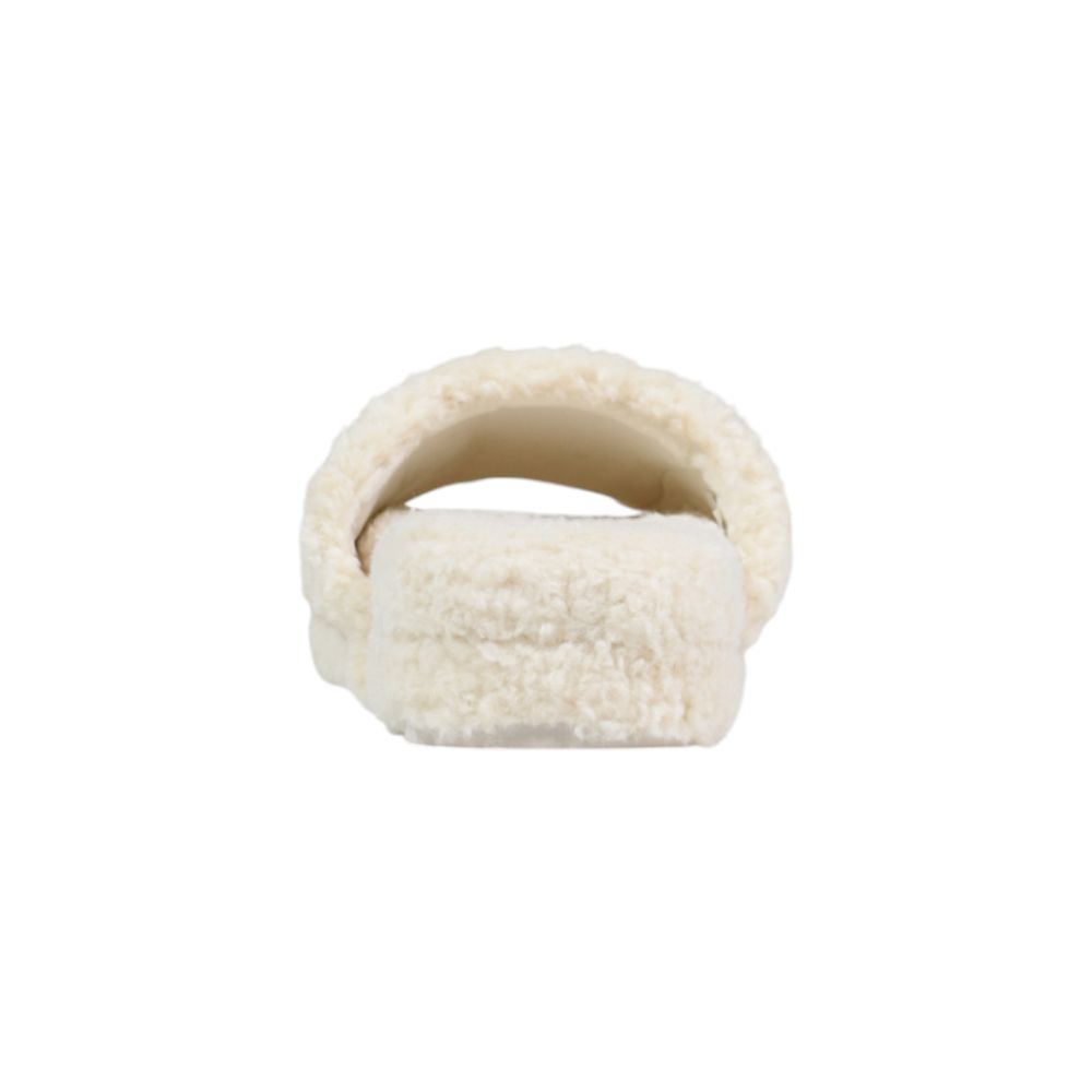 Ralph Lauren Cream Textile Slippers Ralph Lauren