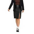 Only Black Polyester Long Skirt Only