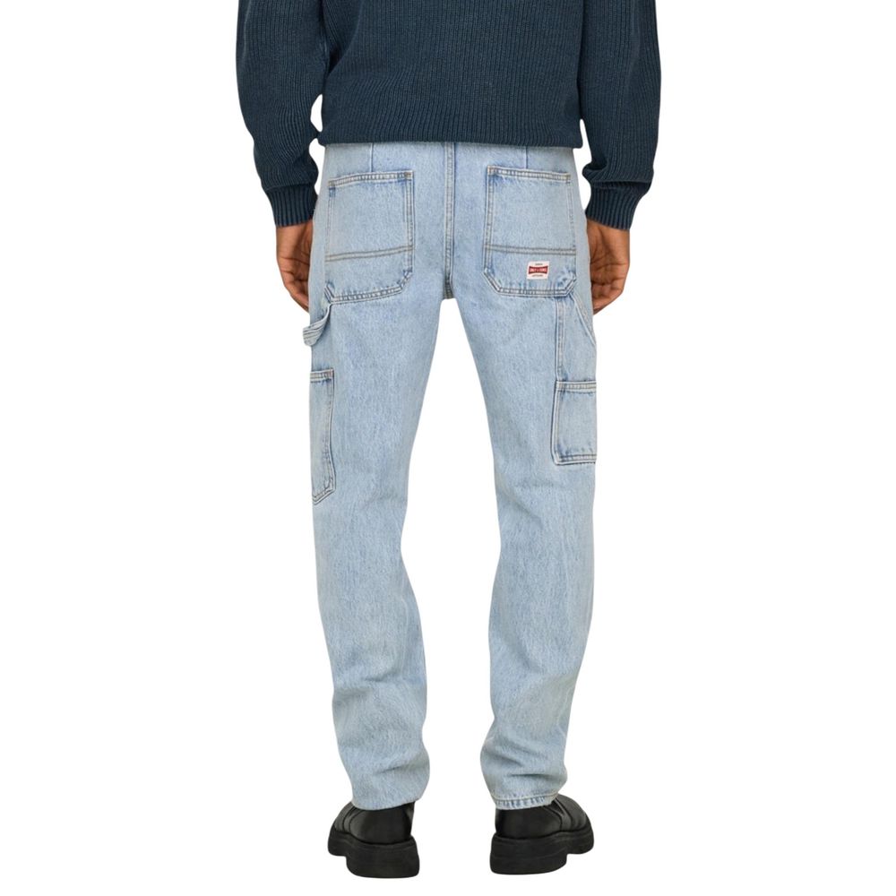 Only & Sons Blue Cotton Relaxed Fit Jeans Only & Sons