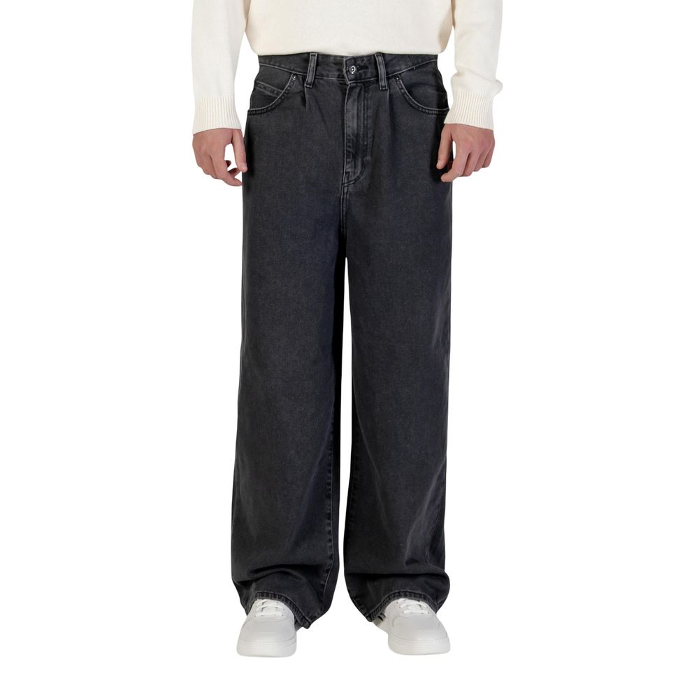Only & Sons Black Cotton Relaxed Fit Jeans Only & Sons