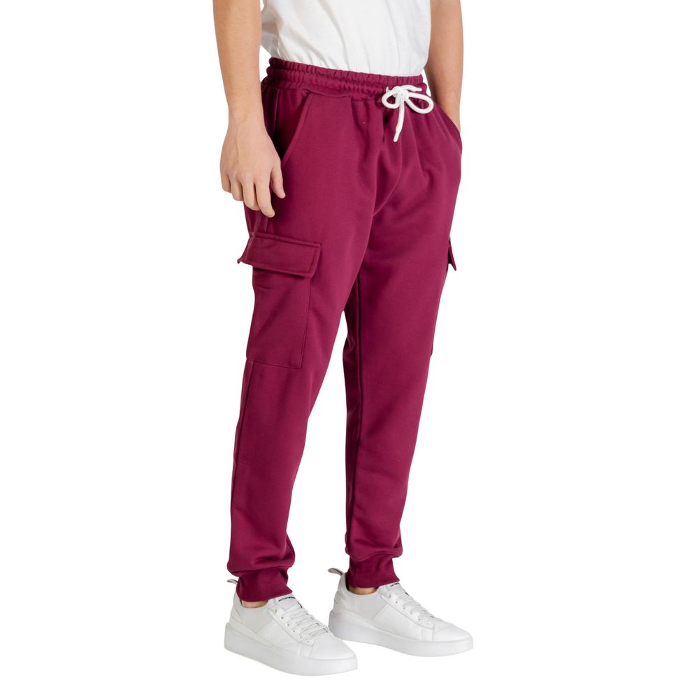 Icon Bordeaux Cotton Joggers Workout Pants Icon