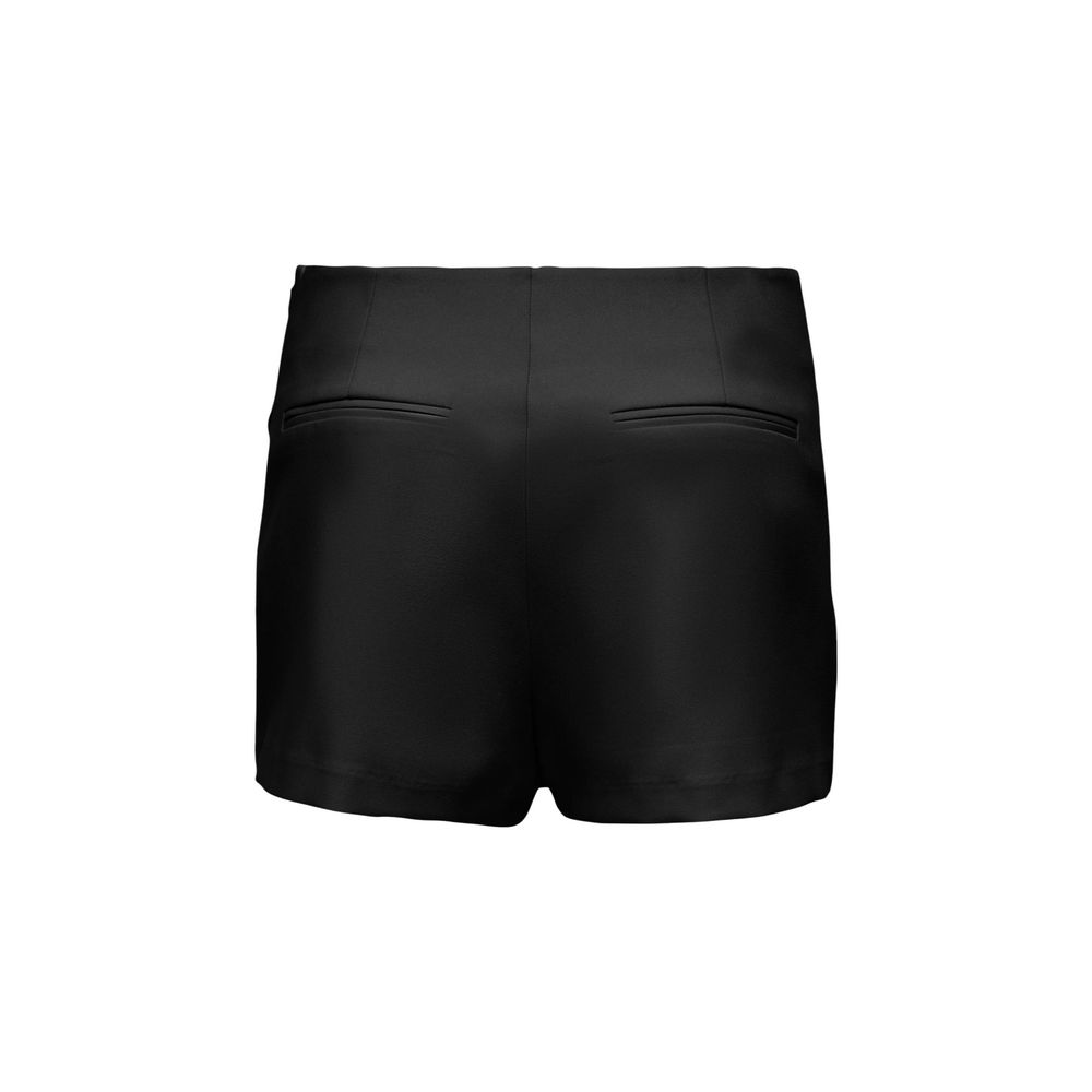 Only Black Polyester Shorts Only