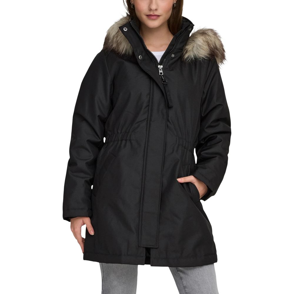 Only Black Recycled Polyester Parka Only