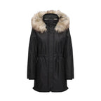 Only Black Recycled Polyester Parka Only