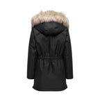 Only Black Recycled Polyester Parka Only
