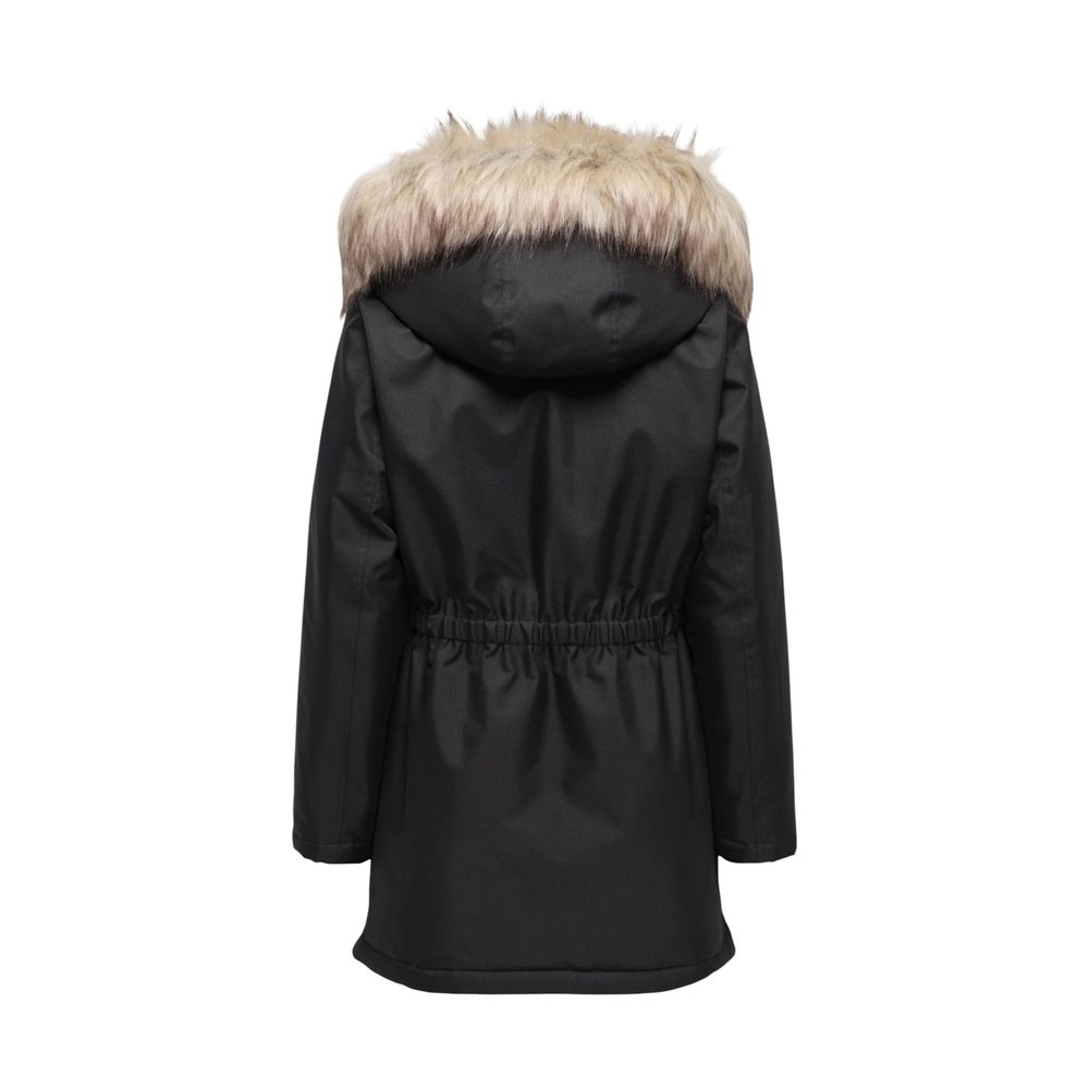 Only Black Recycled Polyester Parka Only