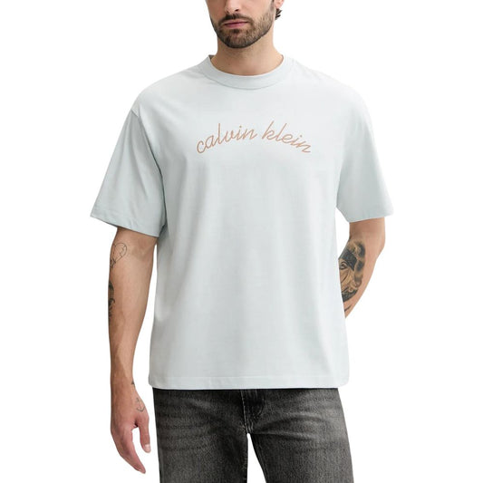 Calvin Klein Jeans Blue Cotton T-Shirt Calvin Klein Jeans