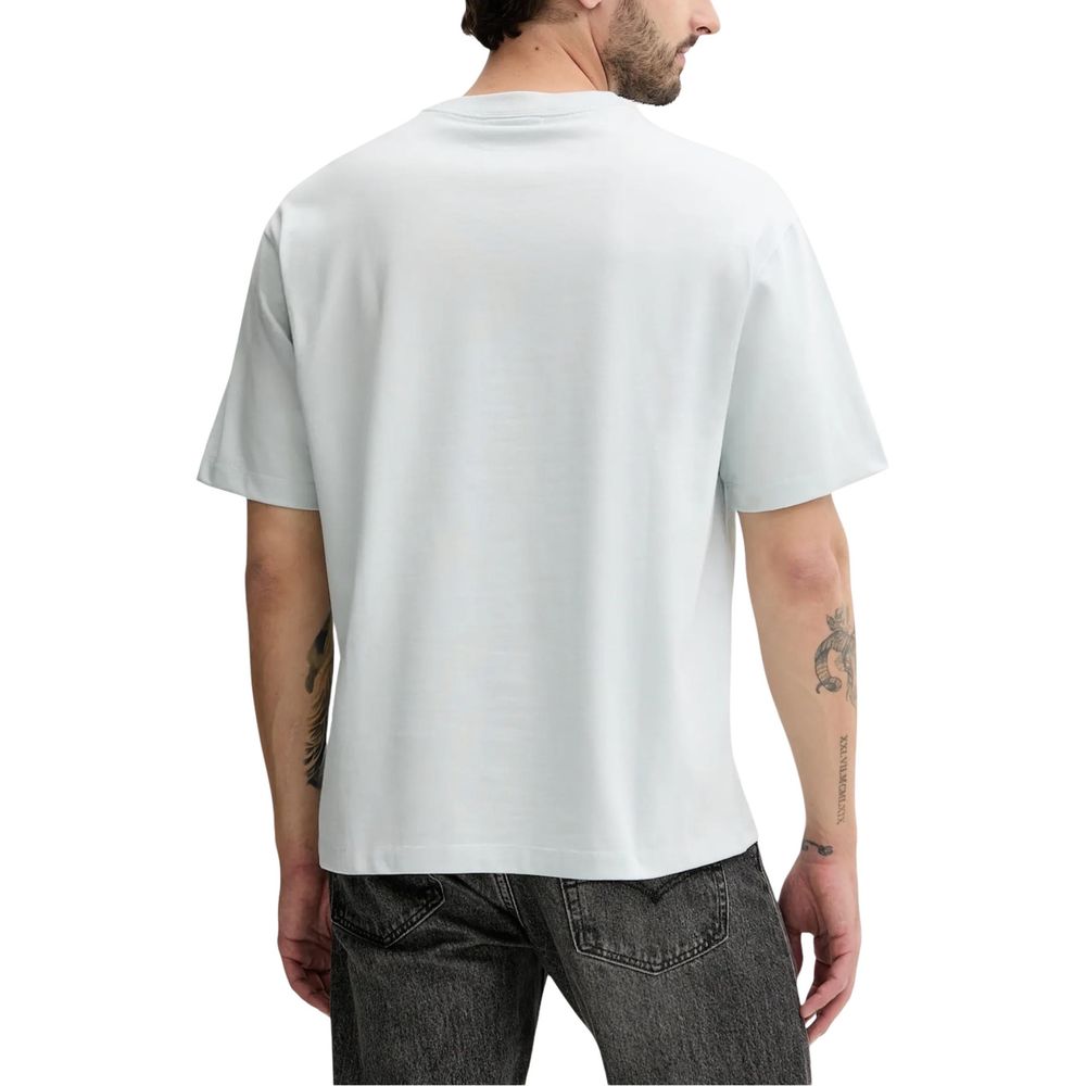 Calvin Klein Jeans Blue Cotton T-Shirt Calvin Klein Jeans
