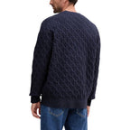 Calvin Klein Jeans Blue Cotton Sweatshirt Calvin Klein Jeans